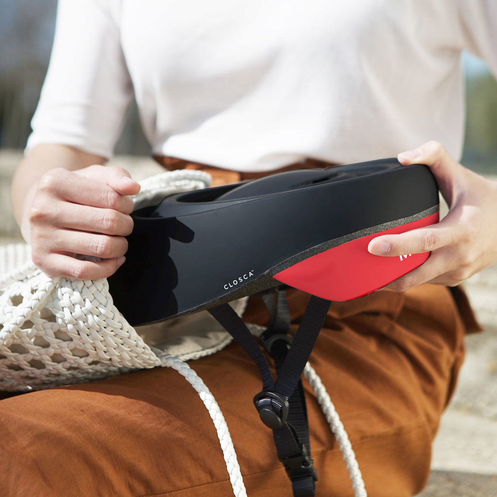 Moovi x Closca Loop faltbarer E-Scooter Helm